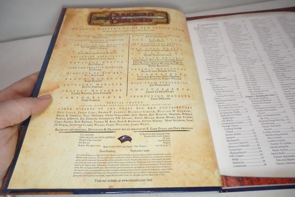 Dungeon Master's Guide - Core Rulebook II - Dungeons & Dragons 3.0 3E