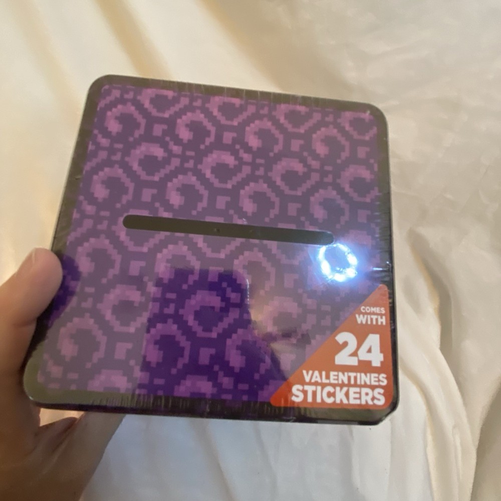 Minecraft Tin Mailbox With 24 Stickers