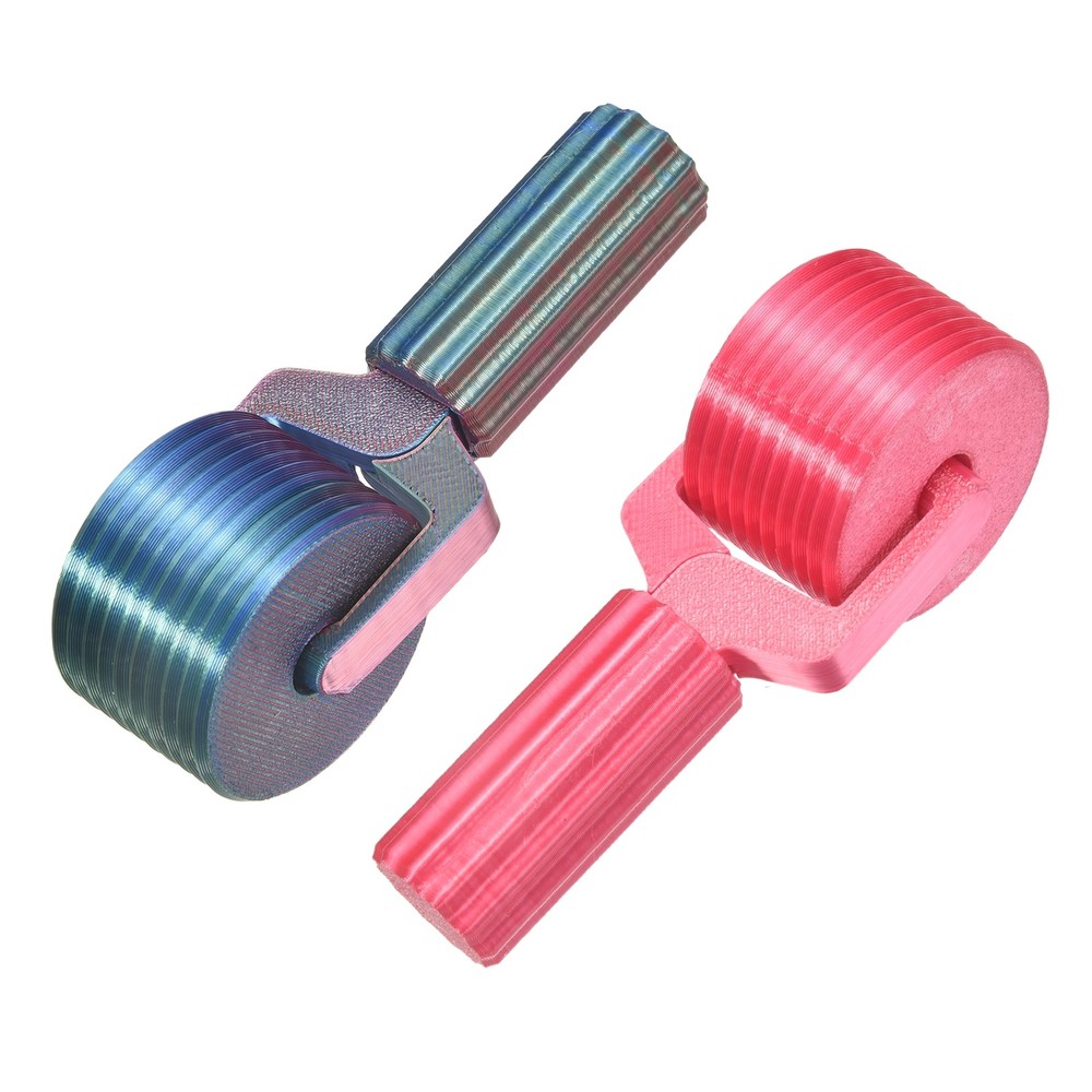 2Pcs Diamond Art Roller, Detachable Diamond Paint Tools(Red/Metallic)