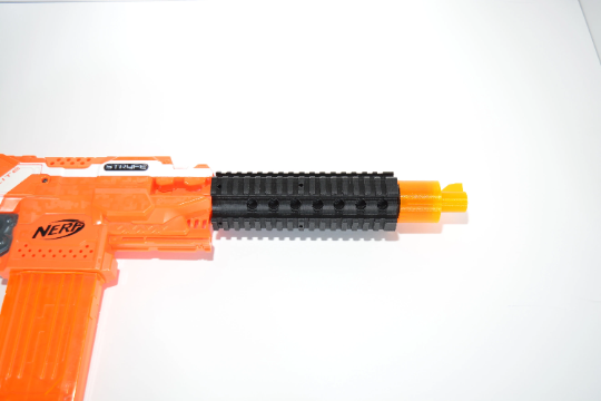 3D Printed M4 Barrel Extension for Nerf Models