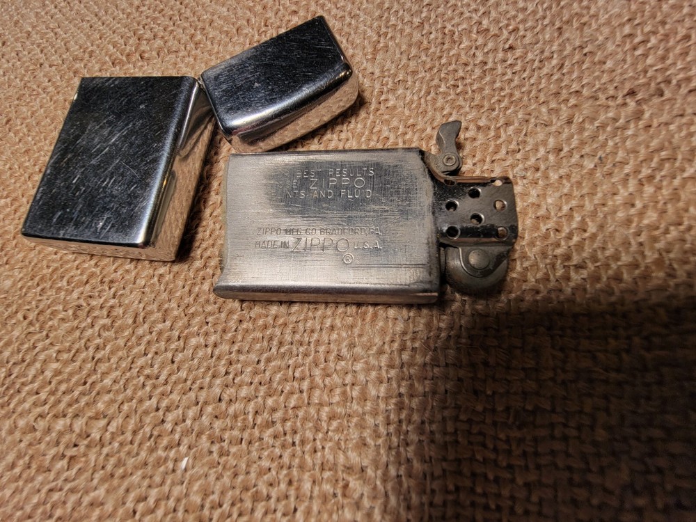Vintage Slim Zippo Cigarette Lighter, 1971