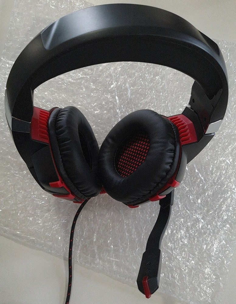 RUNMUS K2 Red Headset for Multiple Platform Gaming Headset