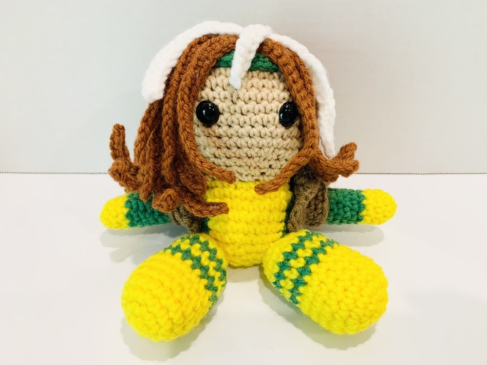 Custom Marvel Rogue & Cyclops plush plushies!