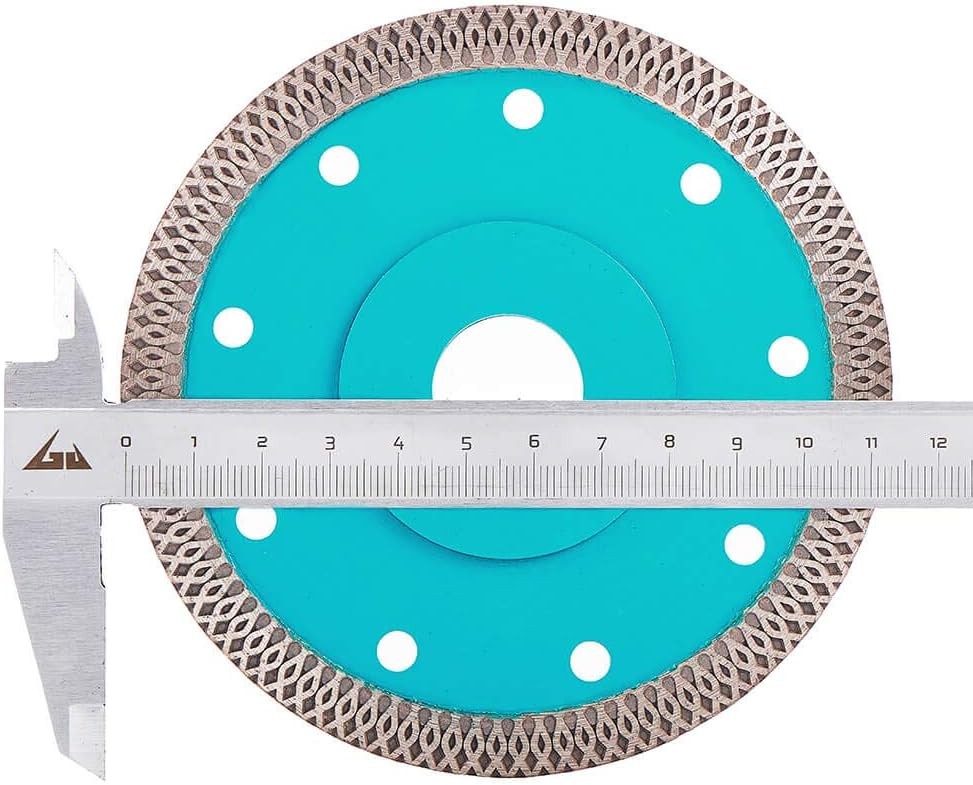 Supper Thin Tile Blade 4.5 Inch 5 Pack Diamond Sky Blue - 5pcs,