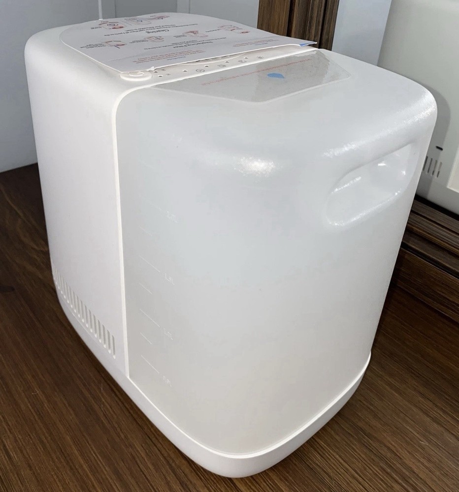 Bedside Evaporative Humidifier w/ Remote 2.5L Night Light, Adjustable, Timer