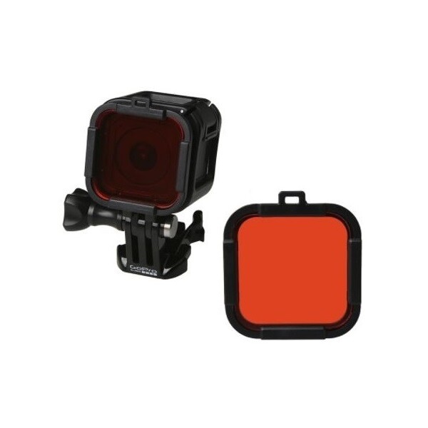 Underwater/Land Red Lens Filter Hero Session 4s & 5s