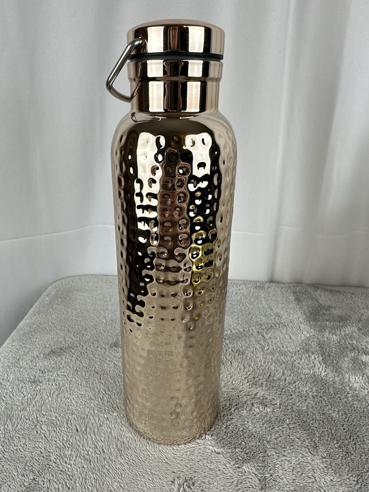 Hammered Water Bottle EUC