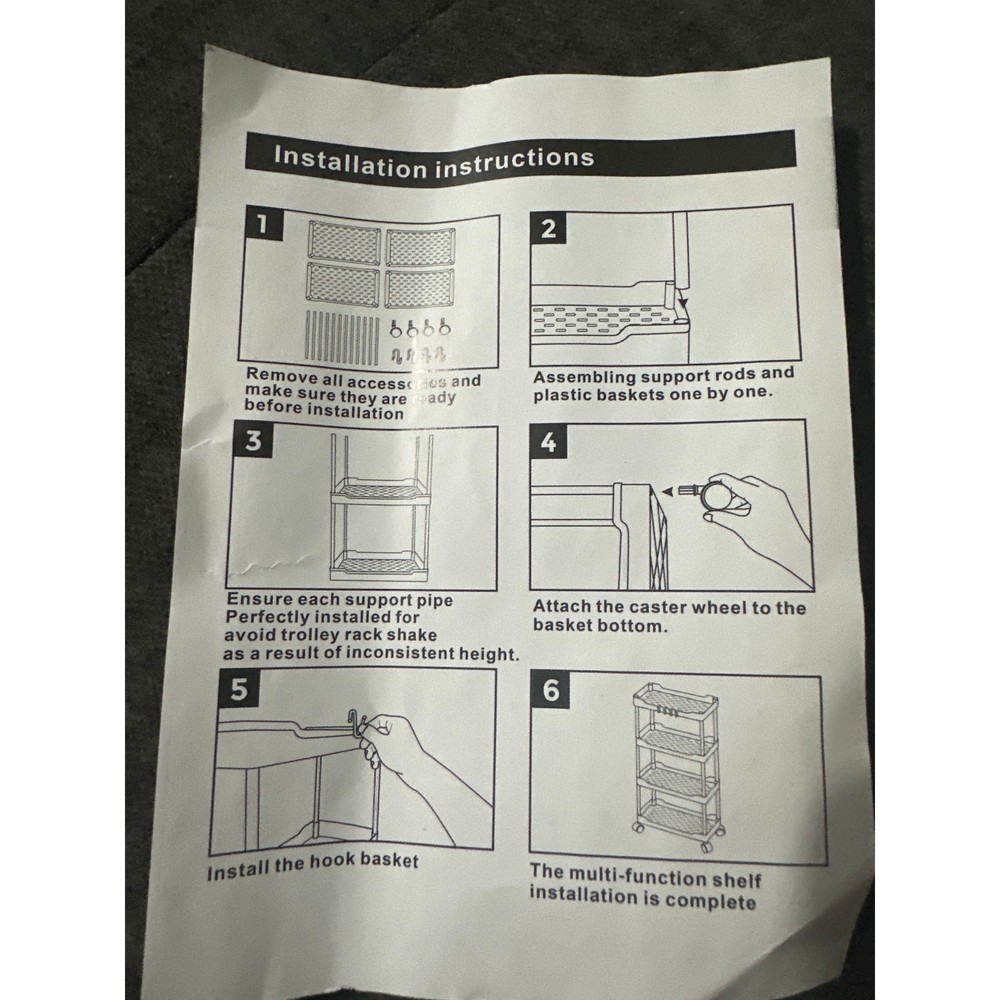 4 layer Multi-Functional Shelf. Brand new in box. I