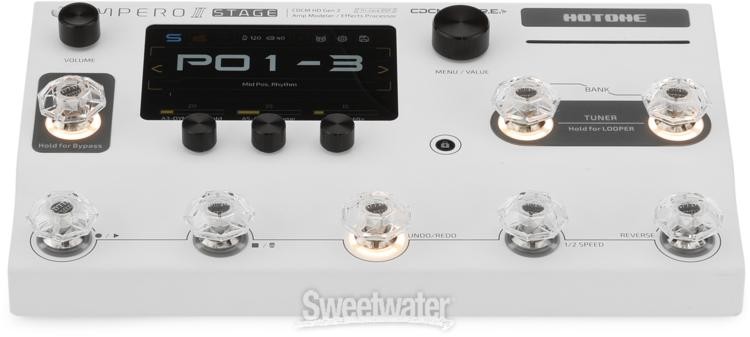 Hotone Ampero II Stage Amp Modeler and Effects Processor Pedal