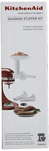 KitchenAid Sausage Stuffer Stand Mixer Attachment - White