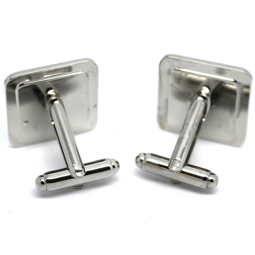 Graubünden (Switzerland) Square Cufflink in Chrome Box