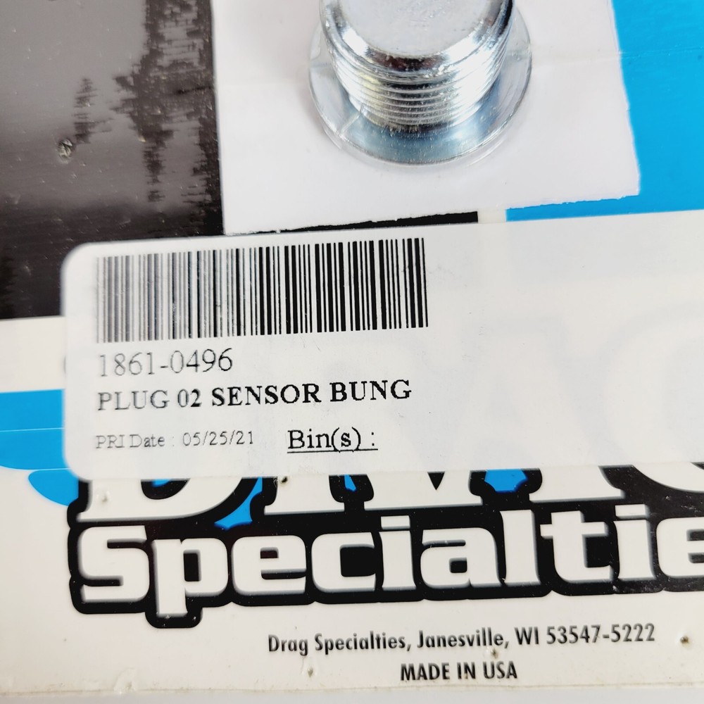 Drag Specialties Universal Fit O2 Sensor Plug 18mm DS1861-0496