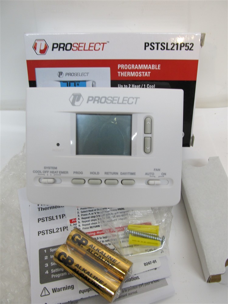 ProSelect PSTSL21P52, Programmable Thermostat
