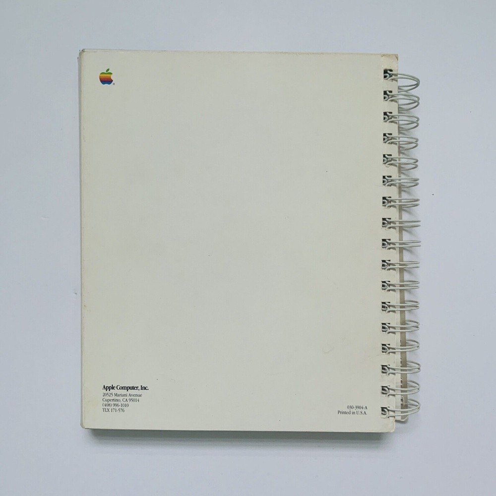 Apple Macintosh Reference Manual VTG 1990