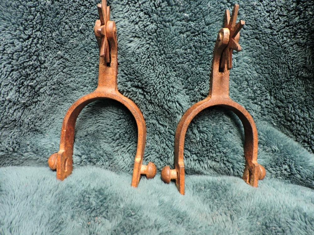 Vintage Rusty Cowboy Spurs