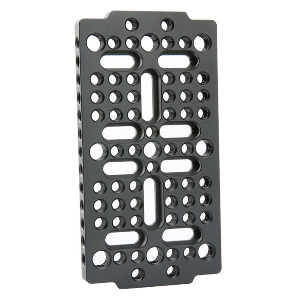US Niceyrig Multi-purpose 1/4"3/8"Thread Cheese Mounting Plate for Camera Tripod