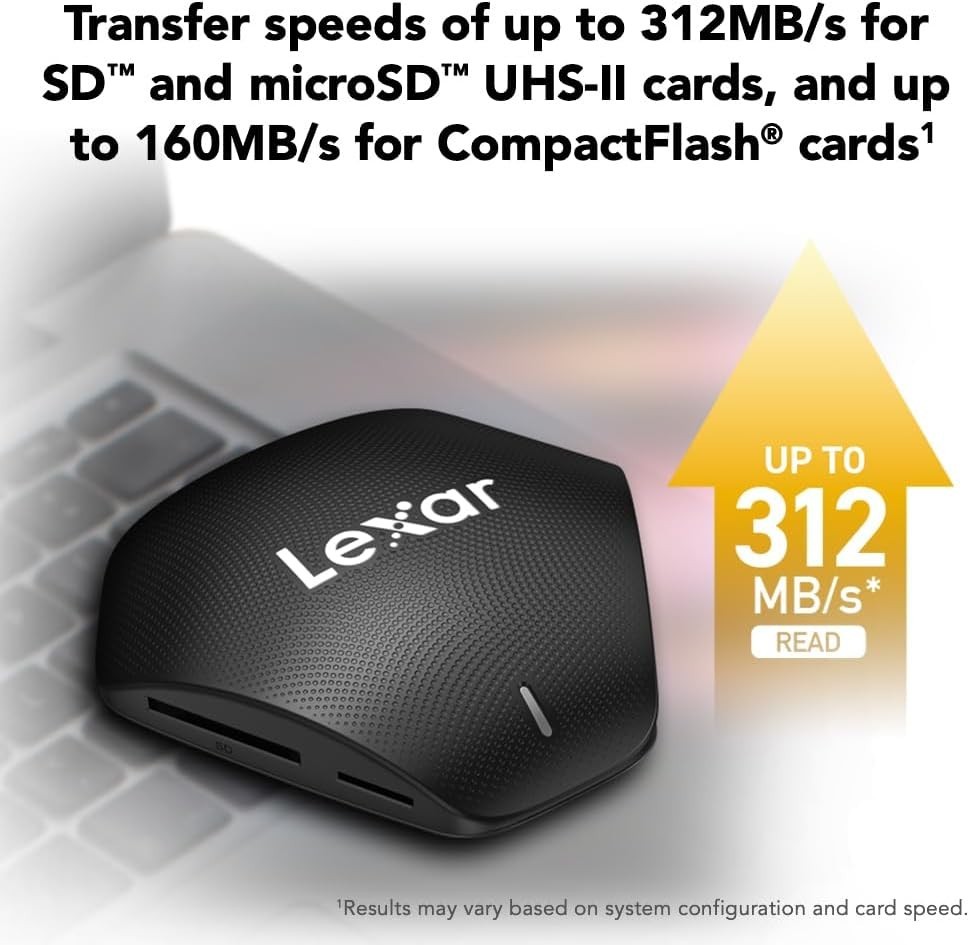 Multi-Card USB 3.1 Reader for SD/microSD/CF