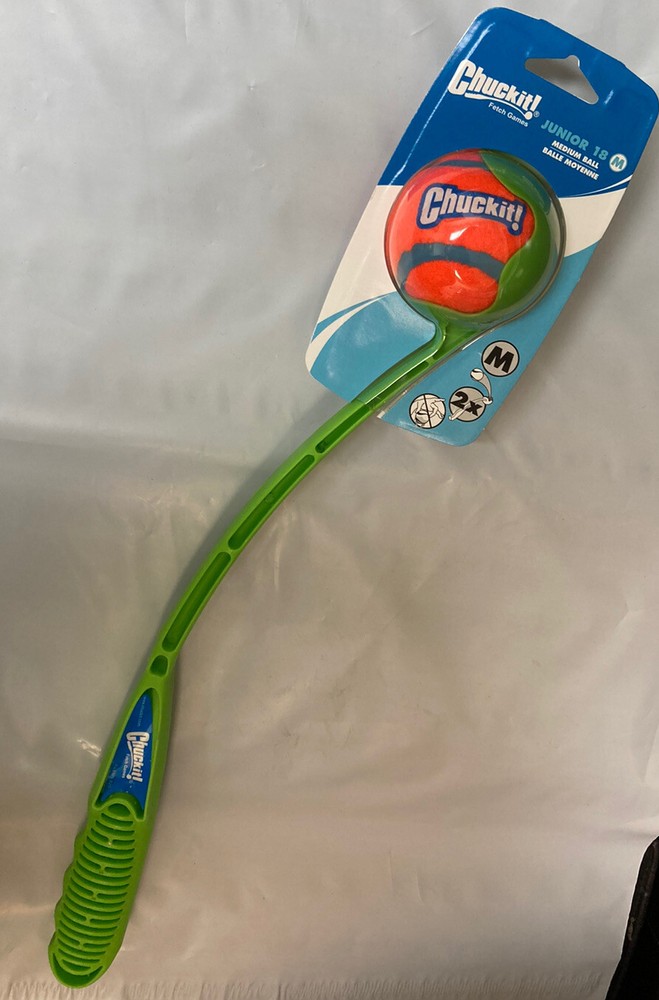 CHUCKIT Junior 18 Medium Ball Pet Fetch Game Various Colors