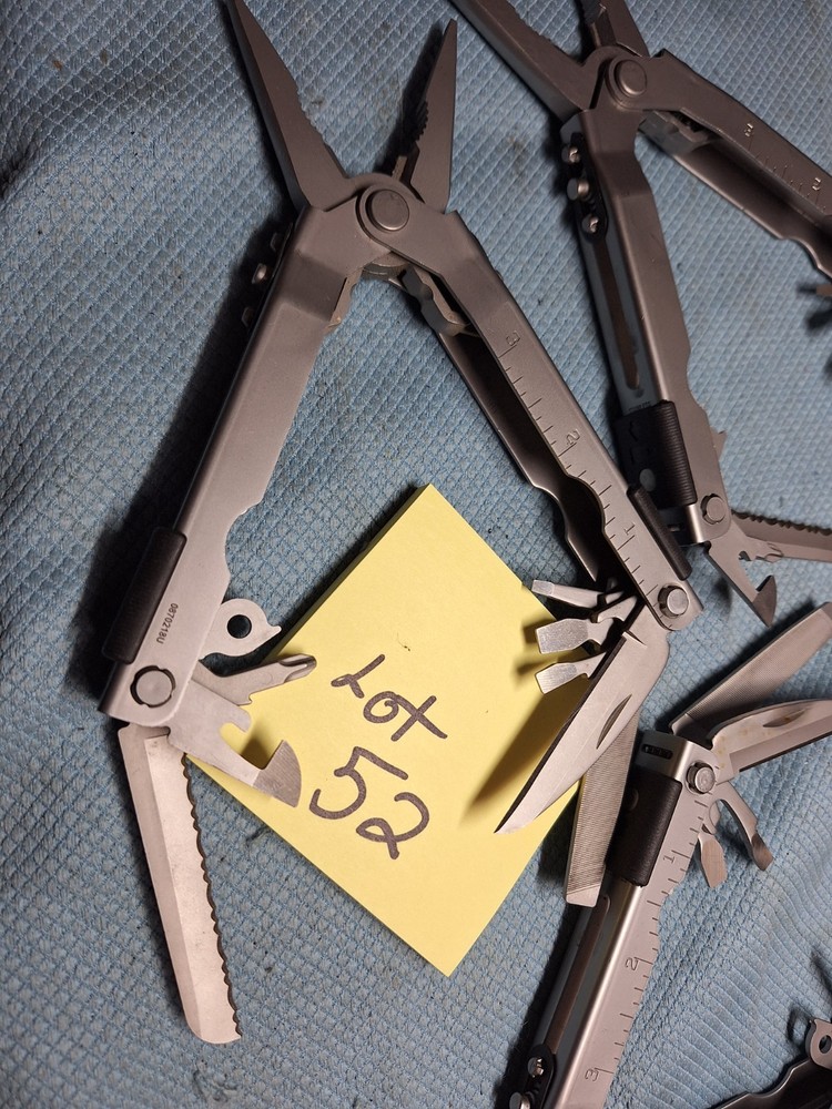 3 Silver GERBER Multiplier Multi Tools EXCELLENT loc Gerber 52