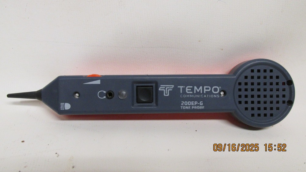 Tempo 200ep-g tone probe w/ light working
