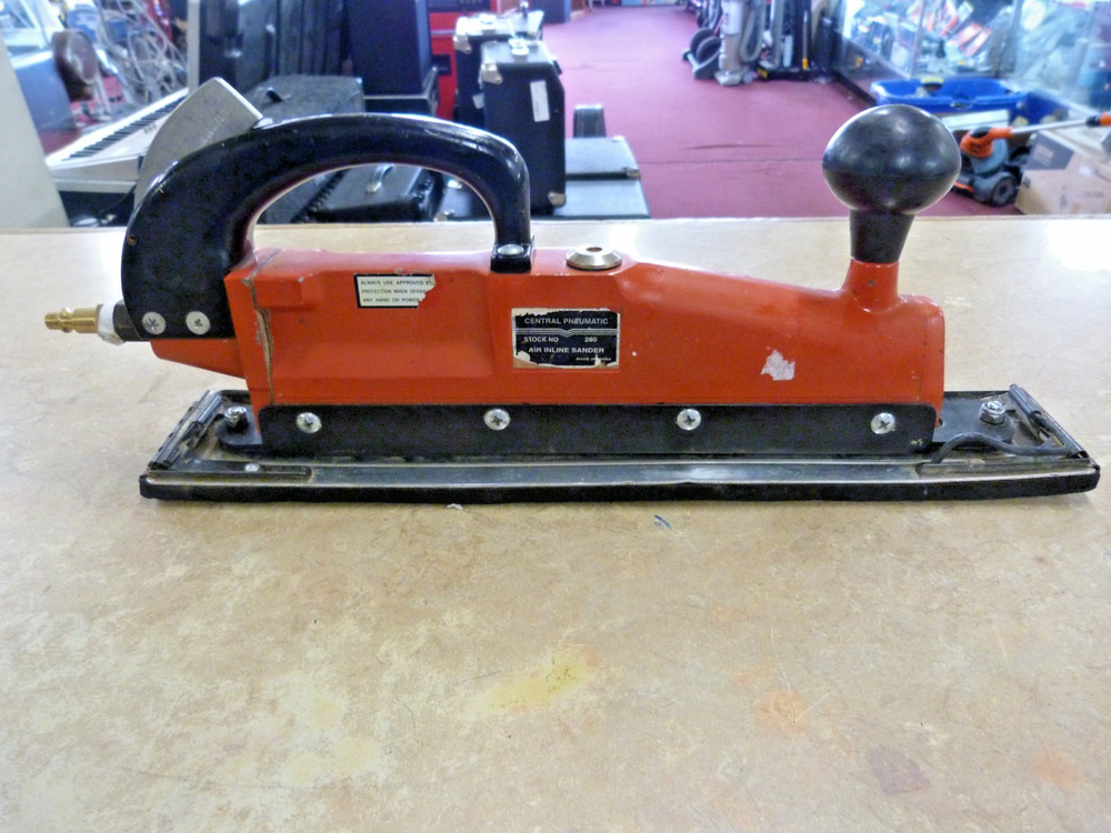 Central Pneumatic Air Inline Sander#280 Tested /Works