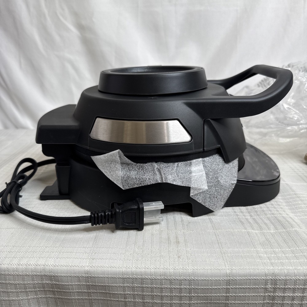 Chefman Digital Volcano Waffle Maker with Programmable Crunch Factor NEW IN BOX