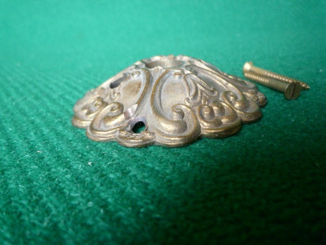 Vintage Cast Brass Ceiling Rose