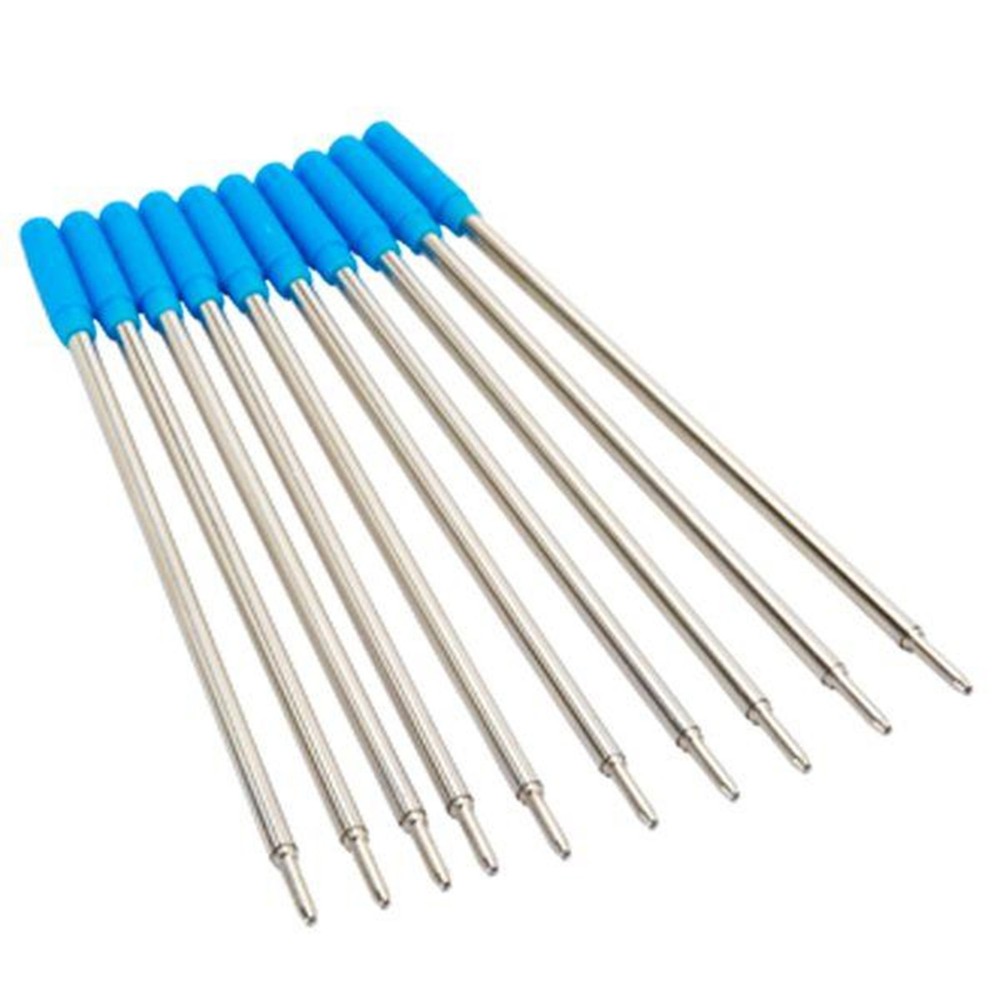 WOODRIVER Pen Replacement - 10 Refills Blue