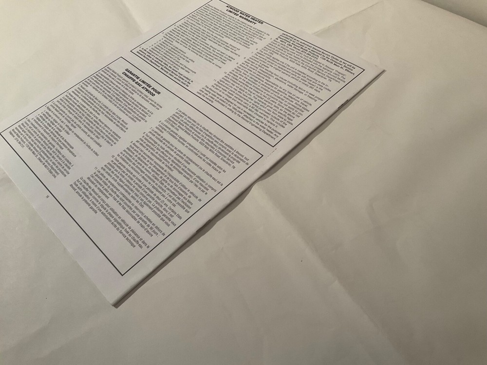 Atwood L.P. Gas Water Heater Guide Book Series 4-E &10-E *Manual MPD 93755*