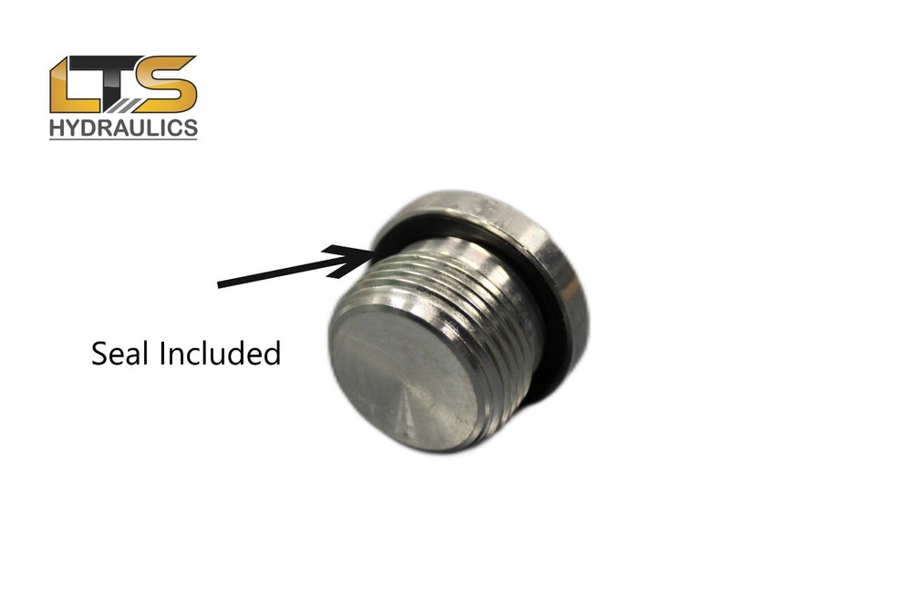 1/8" BSPP British Parallel Pipe Countersunk Plug with Washer 9028-02