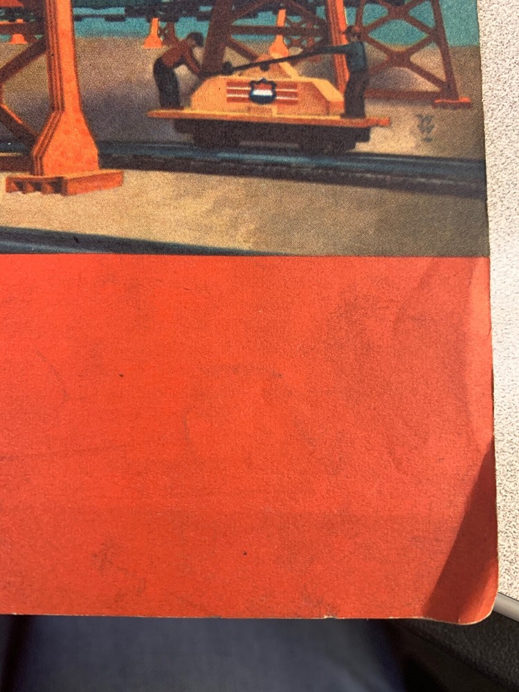 Vintage 1954 Gilbert American Flyer Trains Erector Catalog