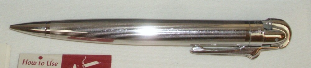 RONSON PENCILITER IN CHROME BOXED