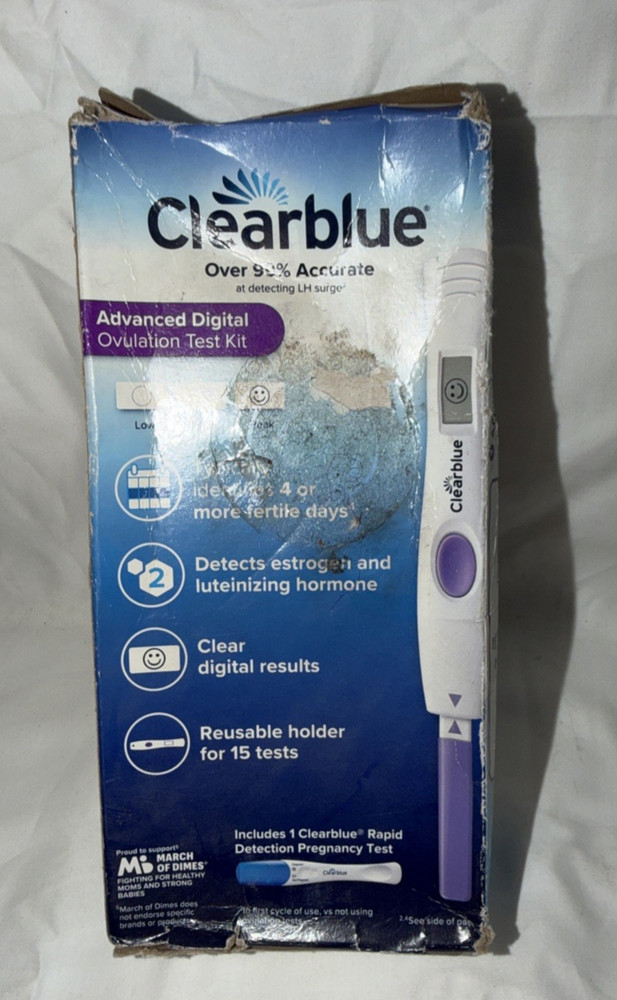 Clearblue Advanced Digital Ovulation Test Kit + 1 Pregnancy Test