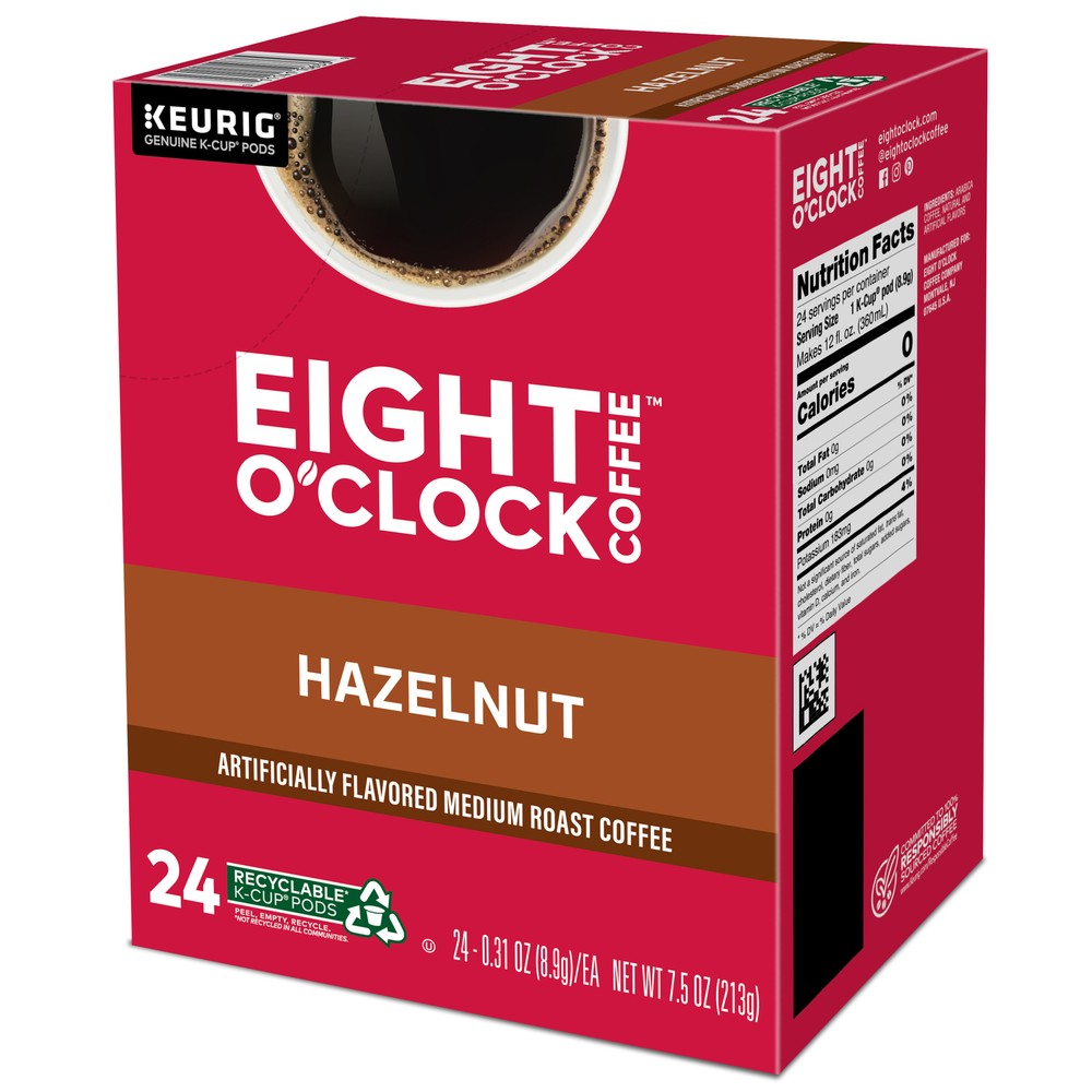Hazelnut Coffee, Single-Serve K-Cup Pods, 24 Count