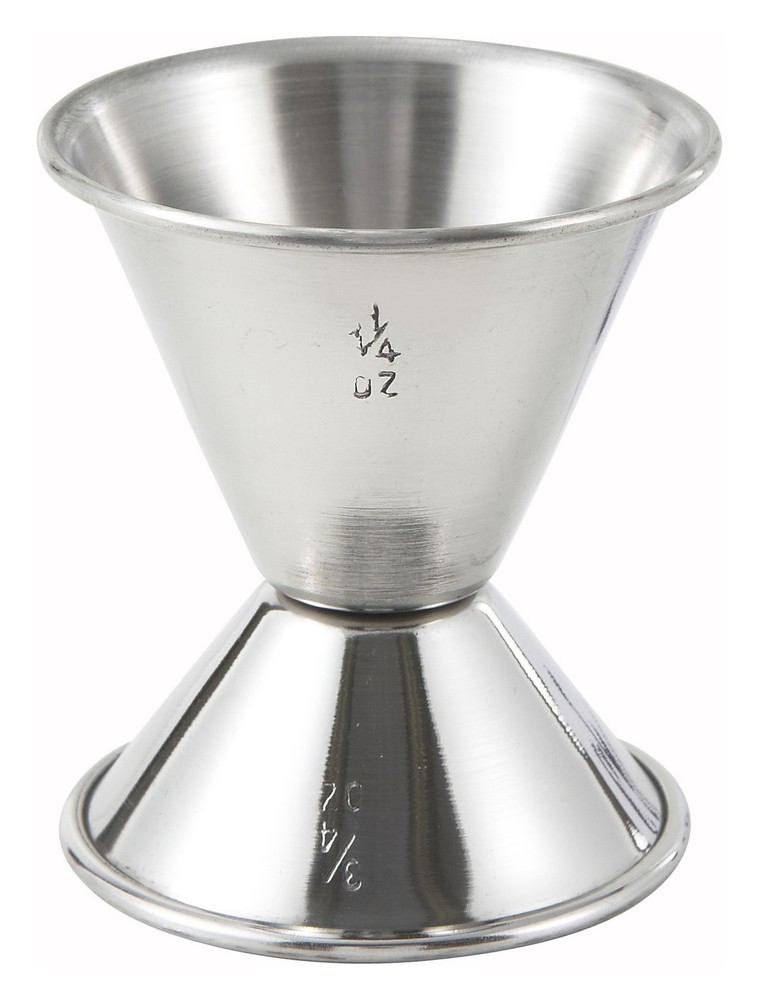 Jigger, 3/4oz x 1-1/4oz, S/S (12 Each)