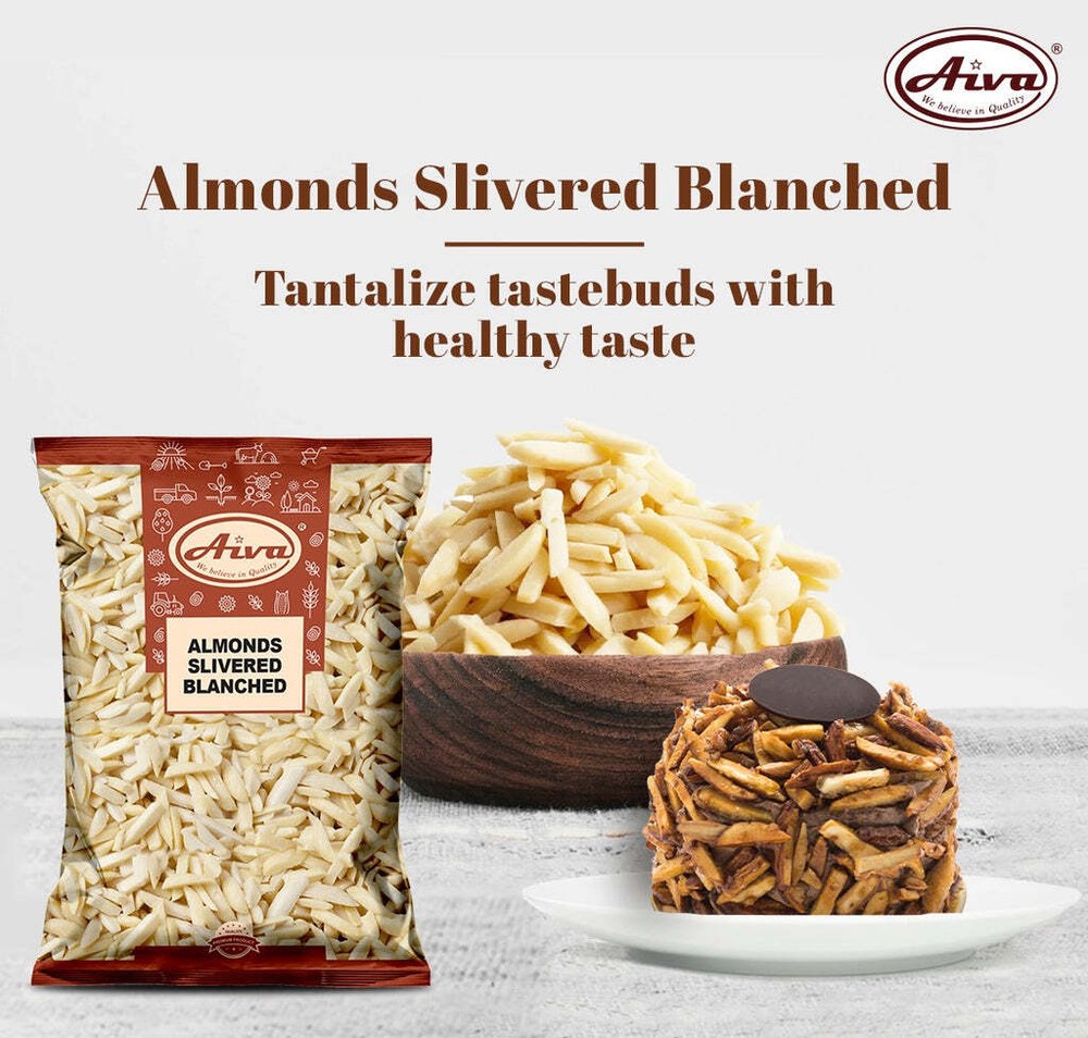 Aiva Almonds Slivered Blanched