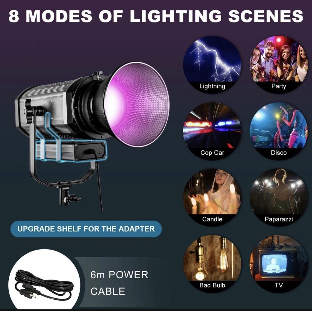 GVM RGB-150S Studio LED Video Light