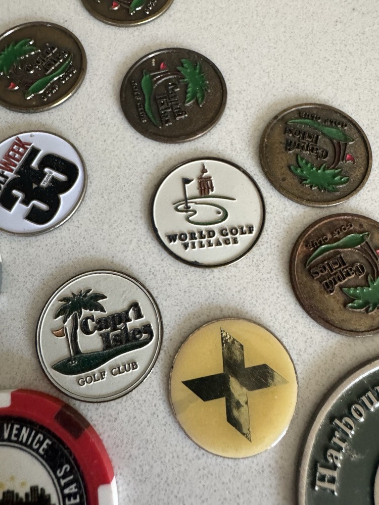 Golf Ball Marker Lot