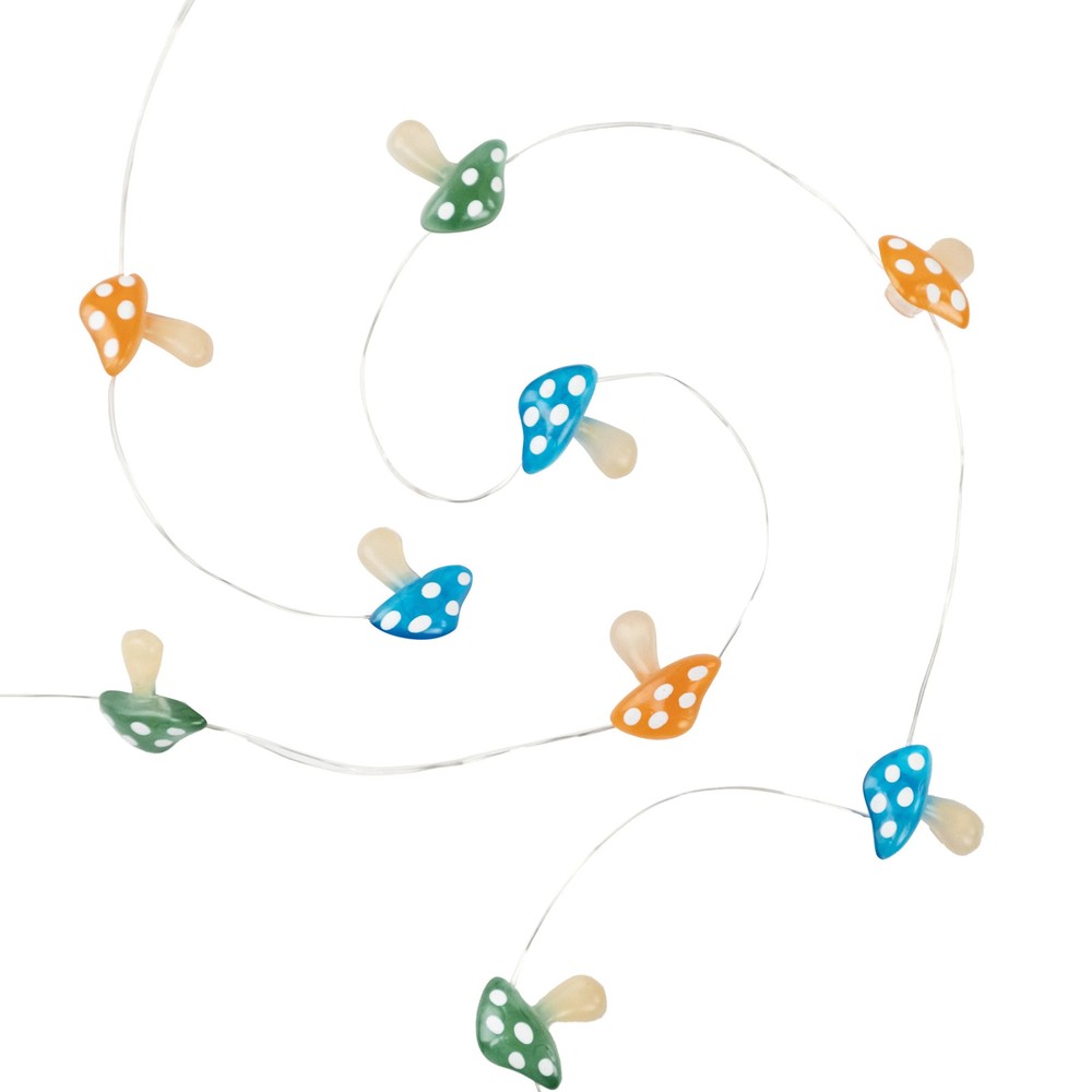 Solar 30 Count Mushroom Light