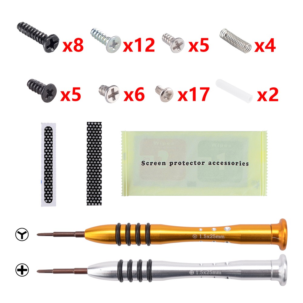 For Nintendo Switch Lite Replacement Custom Shell Housing w/Screen Protector