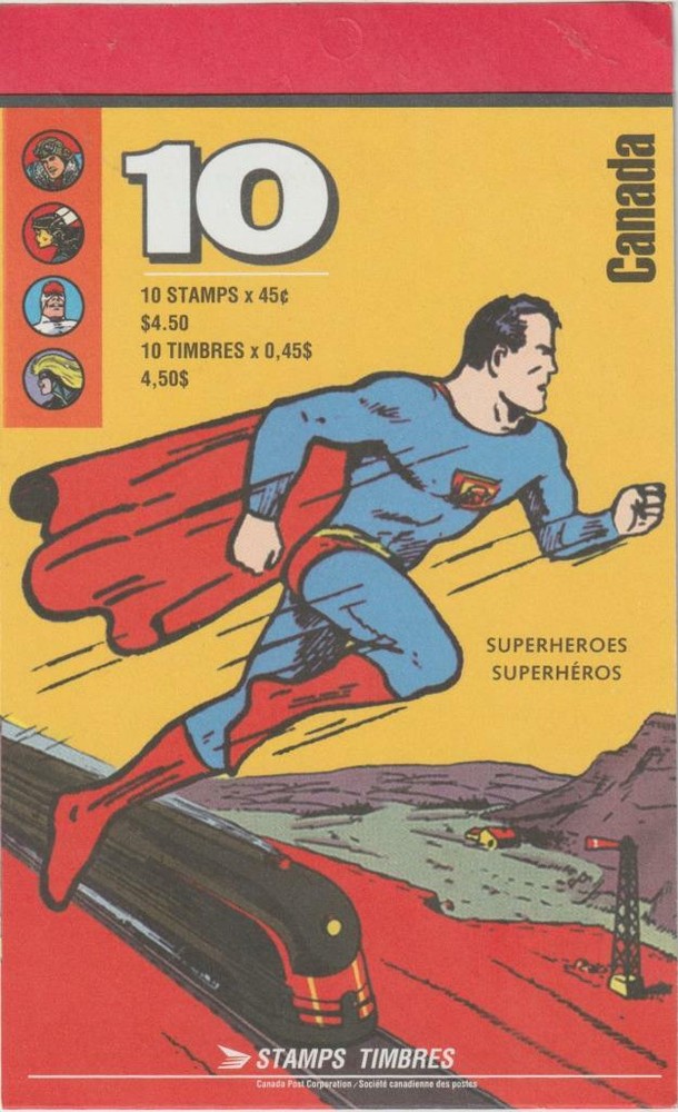Canada 1995 BK185 Comic Book Superheroes - MNH