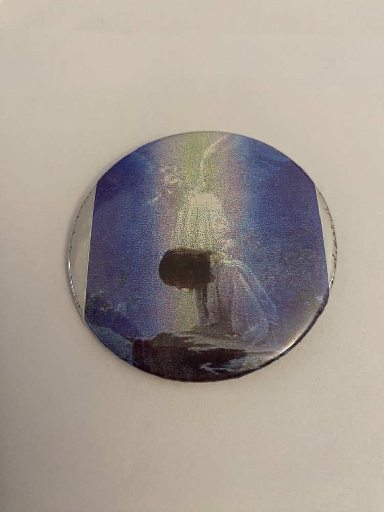 Angel Religious Pin Back Button P149