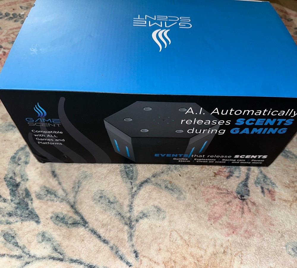 GameScent Console Atomizer , Adaptor With 6 Primary Scents