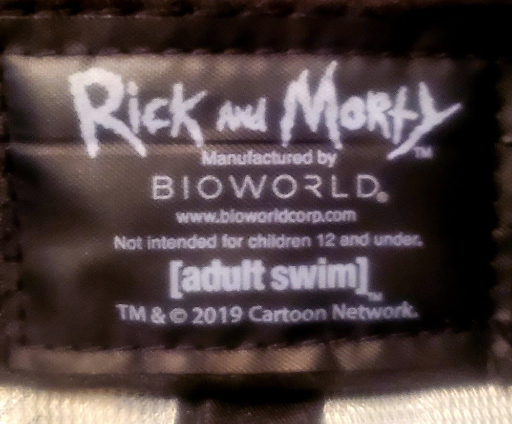 Bigworld Rick & Morty Ballcap Snapback Onesize