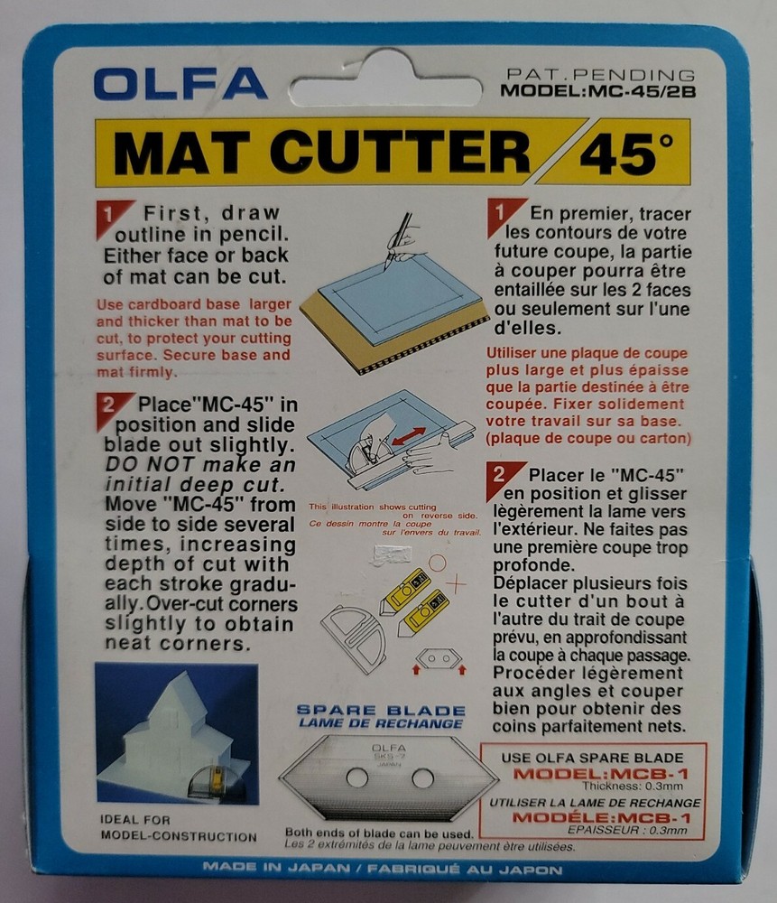 OLFA 45 Degree Mount Board Cutter MC-45/2B