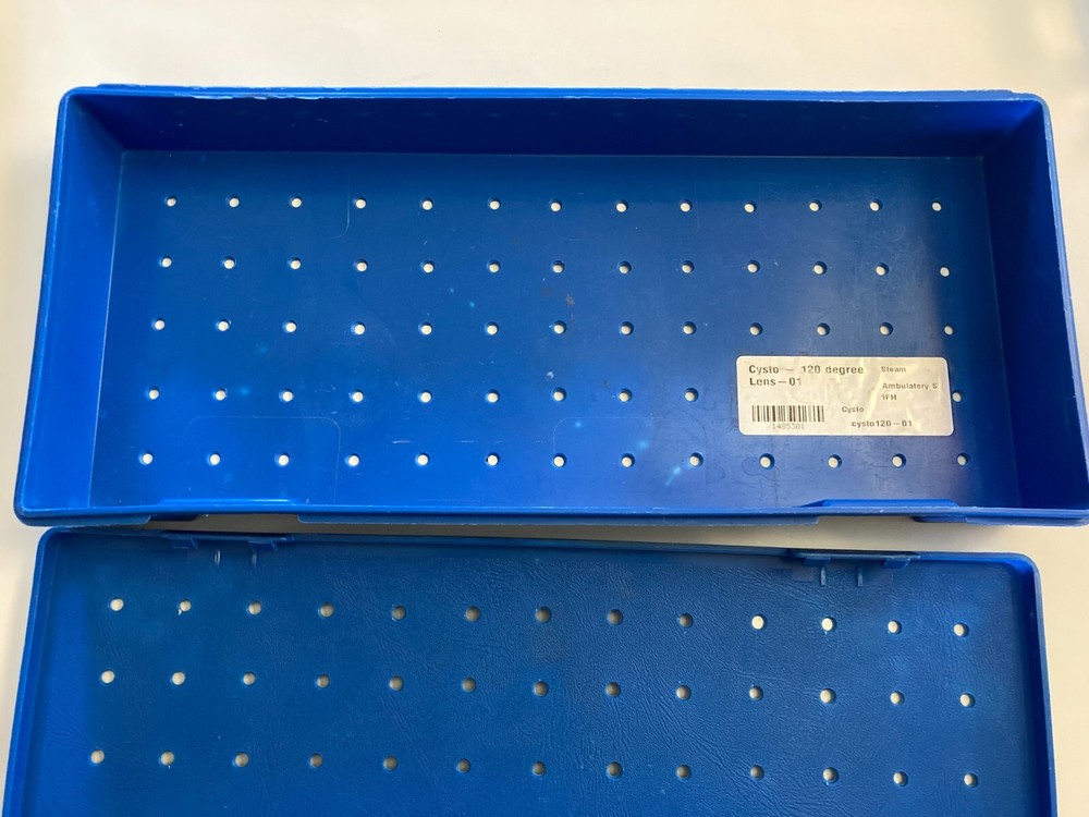 Sterilization Plastic Tray With Silicone Matting Case Cysto 120-01
