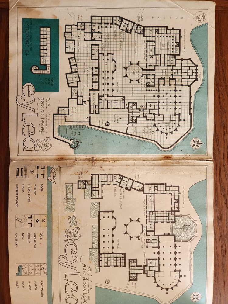 I8 Ravager of Time adventure module D&D TSR Basic Dungeons Dragons BECMI