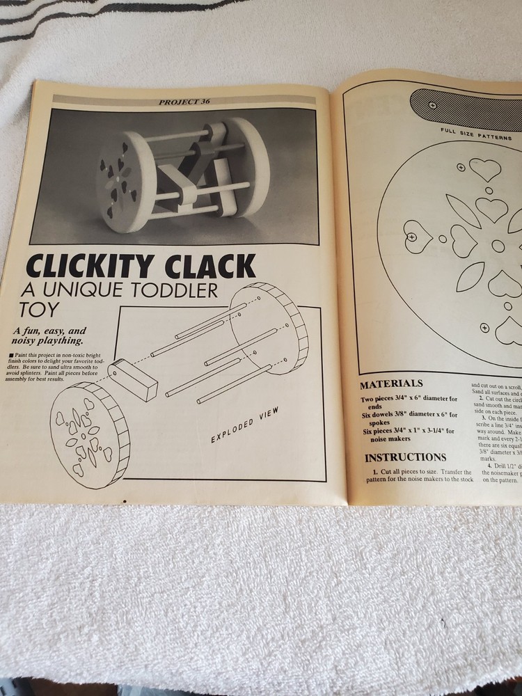 Crafts Set/3 Wood Project Mags Patterns Ideas