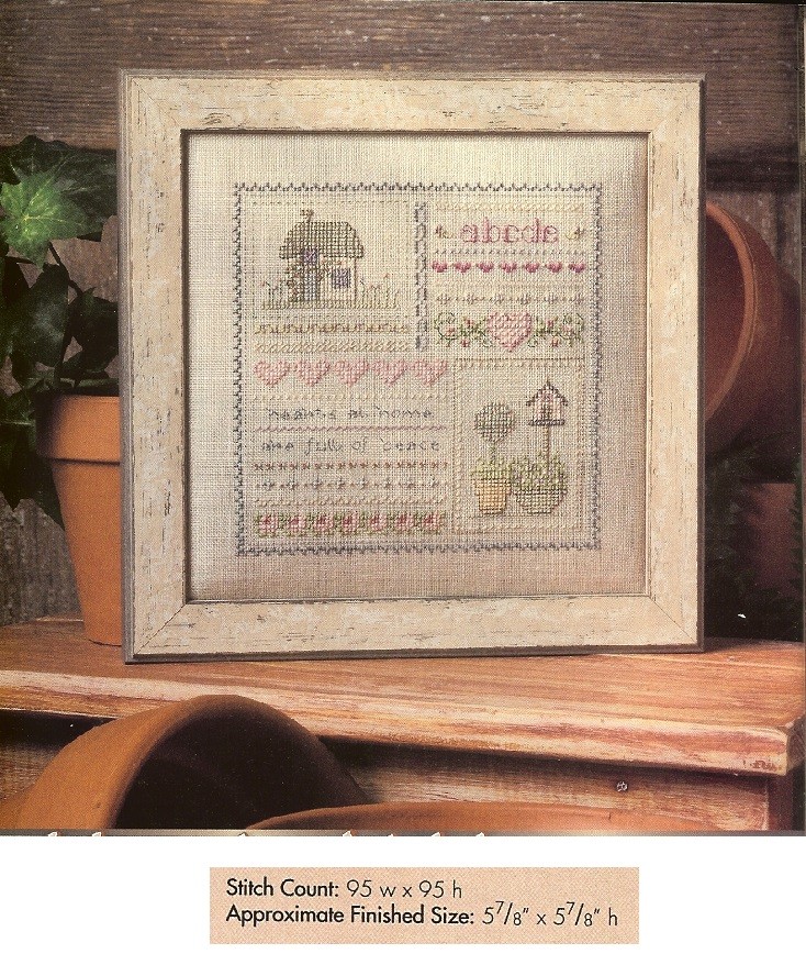 HEARTS AT HOME -  CROSS STITCH PATTERN ONLY HM - RYU