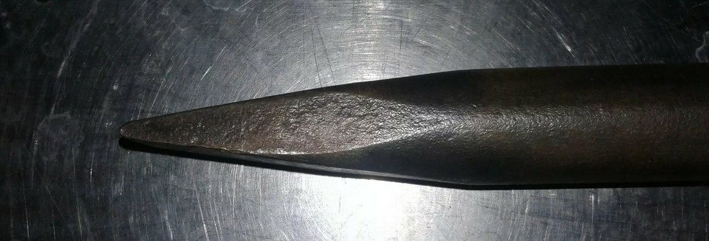 Demolition/Jack Hammer Flat Chisel 1 1/8" Hex. Our #7B
